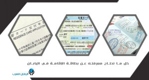 كل ما تحتاج معرفته عن بطاقة الإقامة في اليابان Zairyū